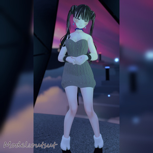 【白雨/森羅/ラシューシャ対応】Re:CuteMiniDress 缩略图 3