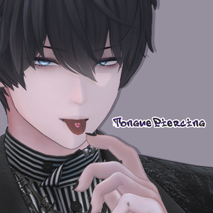【獏/Baku対応】TonguePiercing