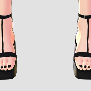 《VRoid》プラットフォームヒール | Platform Heels 缩略图 5