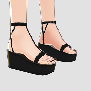 《VRoid》プラットフォームヒール | Platform Heels 缩略图 4