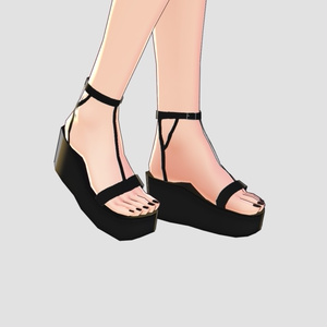 《VRoid》プラットフォームヒール | Platform Heels 缩略图 2