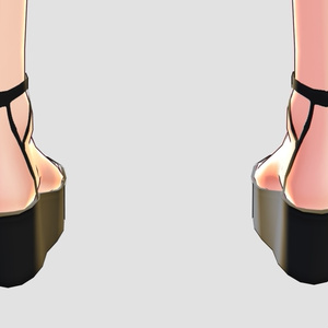 《VRoid》プラットフォームヒール | Platform Heels 缩略图 6