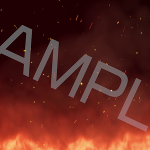 【動く背景/ループ】 戦場・火事場風2【OBS/配信/動画編集】