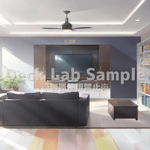 配信用背景素材【Simple Room】