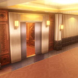 Anime Style Corridor
