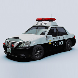 Japanese Police Vehicle