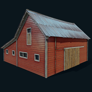Farm Red Barn