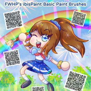 花樂的ibisPaint畫畫基本筆刷 FWHP's ibisPaint Basic Paint Brushes 