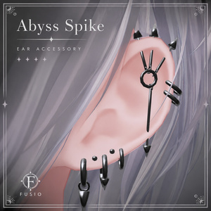 【13アバター対応】「Abyss Spike 」オリジナル3Dモデル