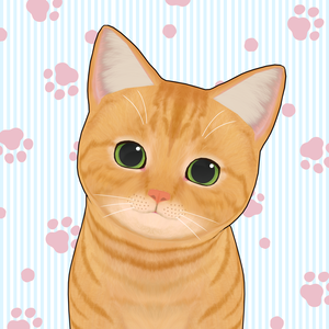 🐱 大きな子猫＆小さな大きな子猫（茶トラ）／ Big Kitten & Little Big Kitten (Orange Tabby)