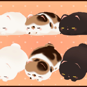 ぱや毛ねこの『みけ』PBでふわふわ揺れます!!! 缩略图 2