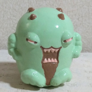 松村魂ソフビ　鬼瓦ソフビ 兄弟でソフビ作家！ゼロから生み出す松村魂の個性溢れる怪獣