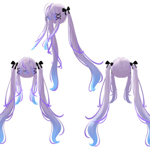 【Vanilla_Hair専用】グラデーション&メッシュの変更 缩略图 2