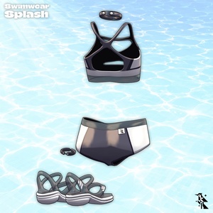 👉️発売記念セール👉️【Lapwing】Swimwear – Splash 缩略图 6