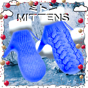 VRCHAT クリスマス ミトン 3D Winter Christmas Mittens vrchat fbx unitypackage 3D model prefab