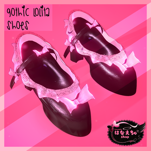 GOTHIC LOLITA HIGH HEELZ - ゴシックロリータハイヒール Original 3D model FBX unitypackage VRCHAT halloween goth