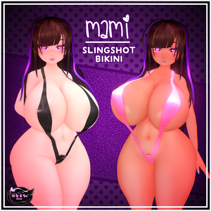 Slingshot Bikini 「まみ」ビキニ Original 3D model Unitypackage 