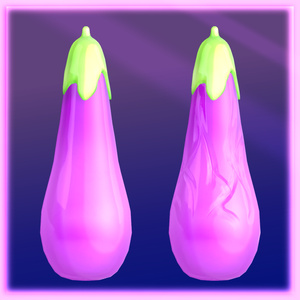 DPSナス  大人のおもちゃ - 3Dモデル FBX Eggplant オナホール unitypackage 缩略图 4
