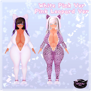 「まみ」Gyaru Onesie ギャル　きぐるみ 3D Model Unitypackage VRChat 缩略图 9