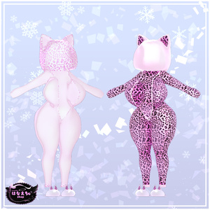 「まみ」Gyaru Onesie ギャル　きぐるみ 3D Model Unitypackage VRChat 缩略图 8