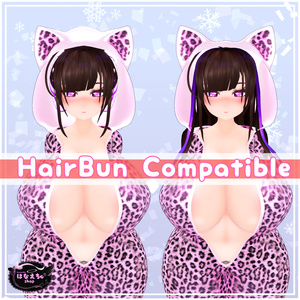 「まみ」Gyaru Onesie ギャル　きぐるみ 3D Model Unitypackage VRChat 缩略图 2