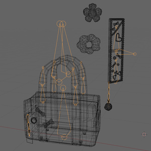 JK Summer Seifuku x Kogal Accessory Set JKギャルセット Original 3D model Unitypackage VRChat 缩略图 22