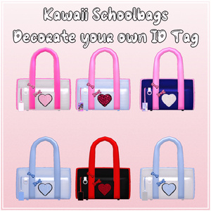 JK Summer Seifuku x Kogal Accessory Set JKギャルセット Original 3D model Unitypackage VRChat 缩略图 3