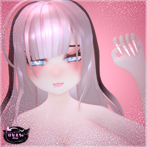 HNail - French Nailz  フレンチネイル  Coffin Style Gel Nails & Toe Nails VRChat向けオリジナル3Dアバタ FBX unitypackage 缩略图 8