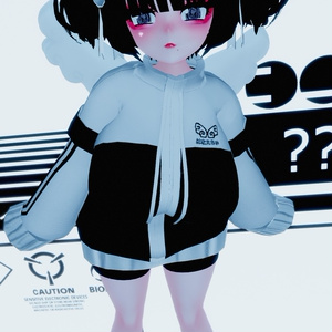 Internet Angel Outfit Set インターネットエンジェル Original 3D model Unitypackage VRChat 「まみ」&「くるみ」天使界隈 缩略图 15