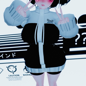 Internet Angel Outfit Set インターネットエンジェル Original 3D model Unitypackage VRChat 「まみ」&「くるみ」天使界隈 缩略图 11