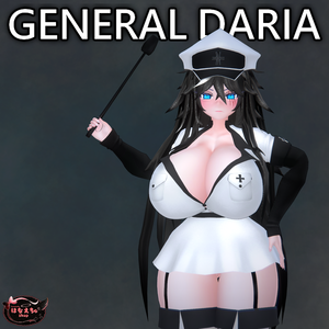 「ダリア」General's Outfit Set Original 3D model Unitypackage VRChat
