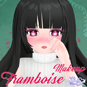 「ダリア」Framboise Makeup Texture Set - VRChat