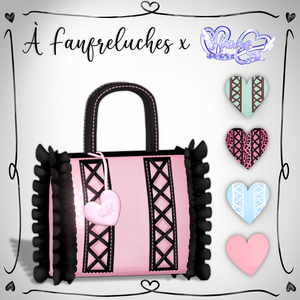 【全8種】À Fanfreluches Bag 【シェイプキーあり】