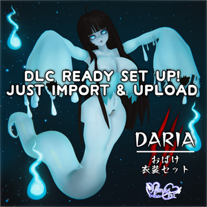 「ダリア」 Obake Outfit Set おばけ 衣装 セット 3D Model Unitypackage Halloween 缩略图 7