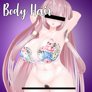 「伊邪那美2.0向け」【R-18】 Body Hair 体毛セット ( 陰毛・わき毛・尻毛 ) Pubic Hair & Armpit Hair