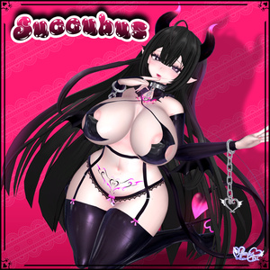 「伊邪那美」Succubus Outfit Set サキュバス 衣装 セット VRChat Modular Avatar対応 Unitypackage 缩略图 2
