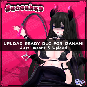 「伊邪那美」Succubus Outfit Set サキュバス 衣装 セット VRChat Modular Avatar対応 Unitypackage 缩略图 6