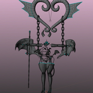 「伊邪那美」Succubus Outfit Set サキュバス 衣装 セット VRChat Modular Avatar対応 Unitypackage 缩略图 8