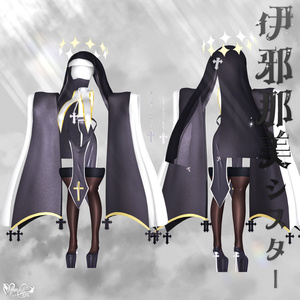 「伊邪那美」サキュバス シスター VRChat Modular Avatar対応 Unitypackage 缩略图 5