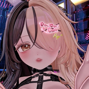 「ドキドキカフェ」 ヘアピン Original 3D Model Hairpin AudioLink