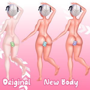 [ミルティナ対応] マジギャル Body Texture Set, Makeup Set Unitypackage 缩略图 5
