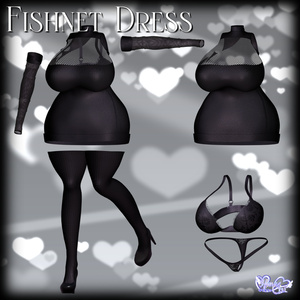 Fishnet Dress Set フィッシュネットドレス 「伊邪那美」 缩略图 4