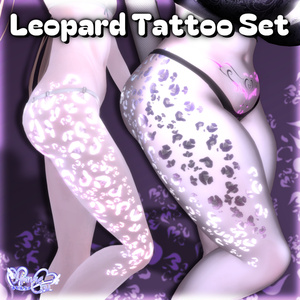 Leopard Tattoo Set