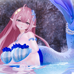 「伊邪那美2.0向け」Mermaid Outfit Set マーメイド衣装セット Modular Avatar Unitypackage 缩略图 10