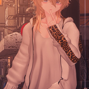 【 +Head】Mens Tracksuit メンズのギャル男ジャージー 衣装セット VRChat Modular Avatar対応 Unitypackage 缩略图 7
