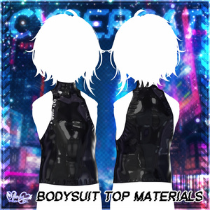 【雨の日SALE】Mens CYBER CAT Outfit🎮 メンズ 電脳猫衣装セット Modular Avatar Unitypackage 缩略图 12