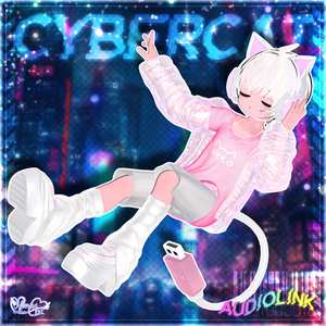【雨の日SALE】Mens CYBER CAT Outfit🎮 メンズ 電脳猫衣装セット Modular Avatar Unitypackage 缩略图 2