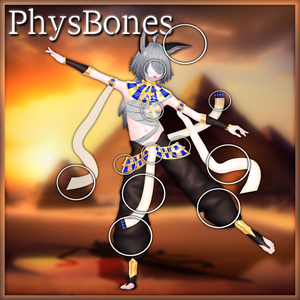 Prince Of The Desert 砂漠の王子 衣装セット  3D Model Unitypackage Modular Avatar対応 缩略图 2