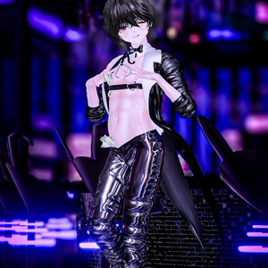 メンズ エナメル バニースーツ Mens Latex Bunnysuit  3D Model Unitypackage Modular Avatar対応 缩略图 13