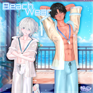 2026 Mens Beachwear メンズビーチウェア 🏖️3D Model Unitypackage Modular Avatar対応